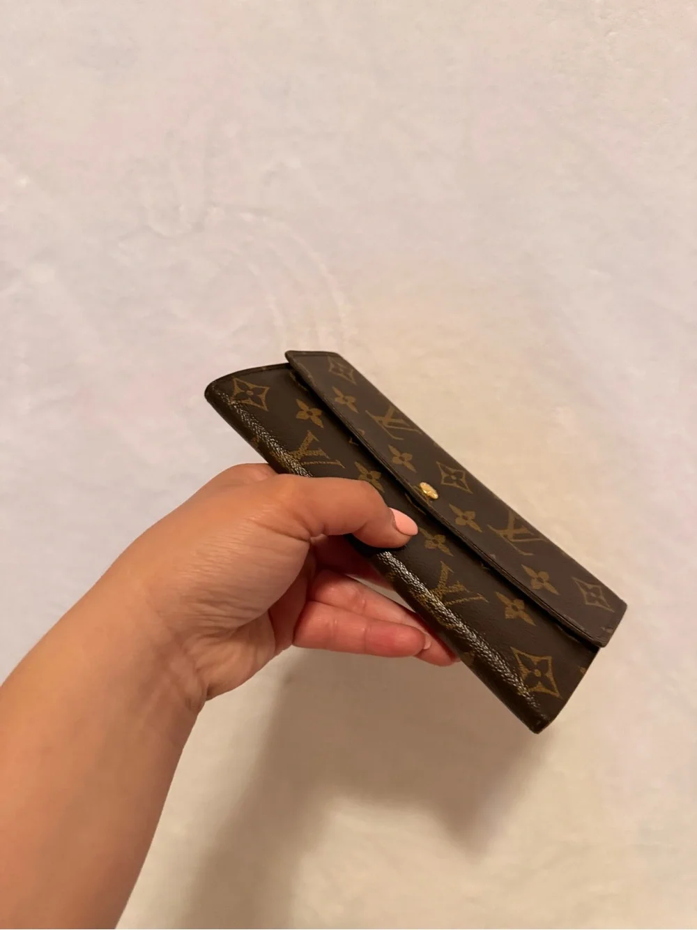 Louis Vuitton Monogram Sarah Wallet with DIY Strap CA1112
